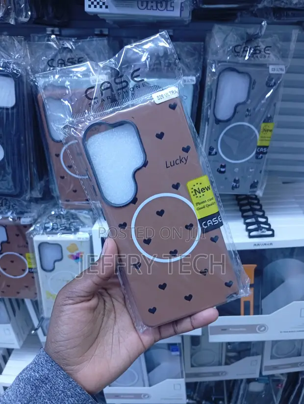 Matte Brown MagSafe Protective Cover for Samsung Galaxy A55 - 1