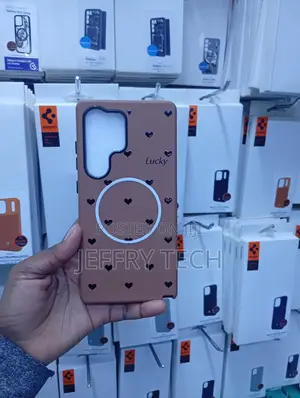 Samsung Galaxy A55 Lucky Magnetic Case - Light Brown Matte