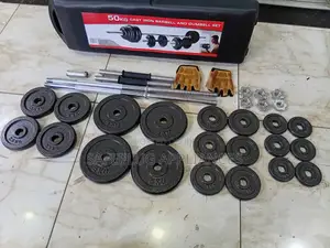 Brand New 50kg Dumbbell Set