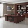 Mahogany 1800mm Executive Prestige Office Desk - 2