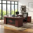 Mahogany 1800mm Executive Prestige Office Desk - 5