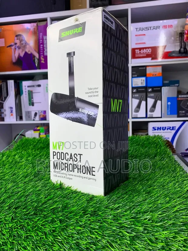 Shure MV7 Podcast Microphone - 1