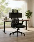 Lama High Back Fabric Orthopedic Executive Chair - 5