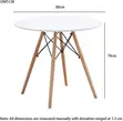 Eames Quality Coffee Table - Brown - 4