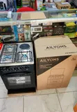 Ailyons 50x55cm Free Standing Cooker - 1 Electric, 3 Gas - 2