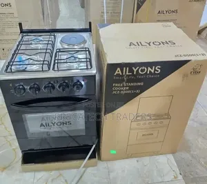 Ailyons 3+1 Standing Cooker 50x55 - Gas Electric