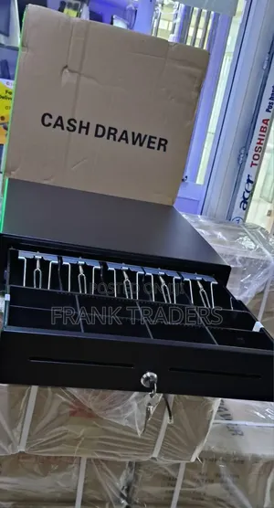 Heavy-Duty Cash Drawer - 5 Notes, 8 Coins