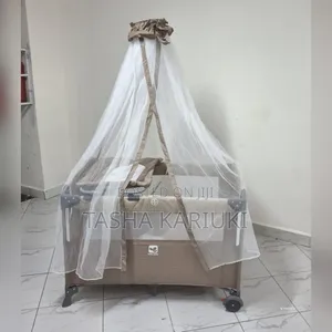 Baby Safety Playpen with Mosquito Net