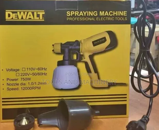 New Dewalt Corded Electric Spray Gun - 1