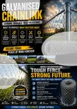 Exotic 6ft Low Gauge Chainlink 50x50mm - 2