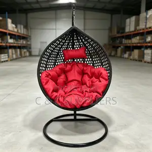 Living Room Hammock Hanging Chair - Brown