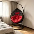 Living Room Hammock Hanging Chair - Brown - 4