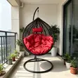 Living Room Hammock Hanging Chair - Brown - 5