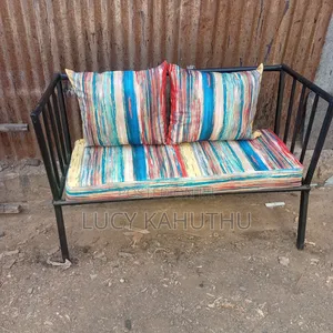 Brand New Bench Sofa with Pillows