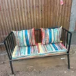 Brand New Bench Sofa with Pillows - 2