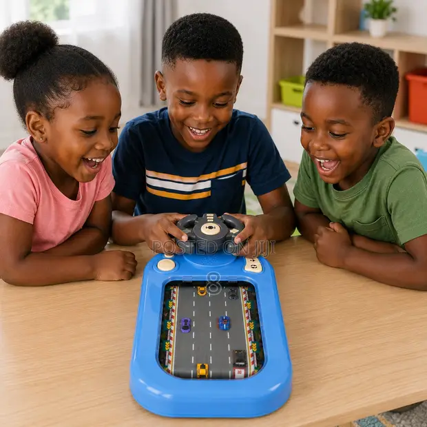 Children's Car Driving Steering Wheel Tabletop Toy - 1