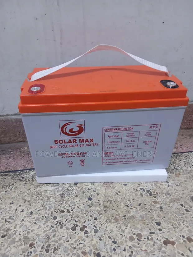 Solar Battery 6V 150Ah Dry Battery - 1