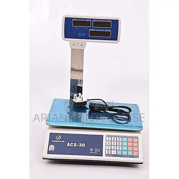 ACS 30KG Digital Weighing Scale - 1