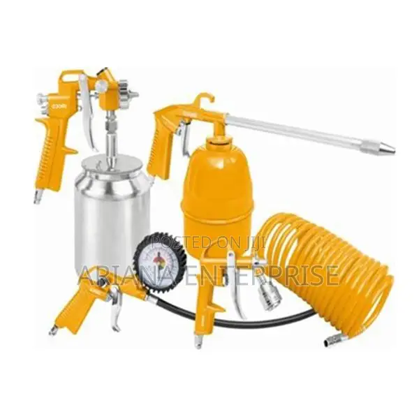 INGCO 5-Piece Air Tool Set - 1