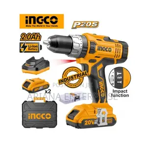 20V Lithium-Ion Impact Drill - Brand New