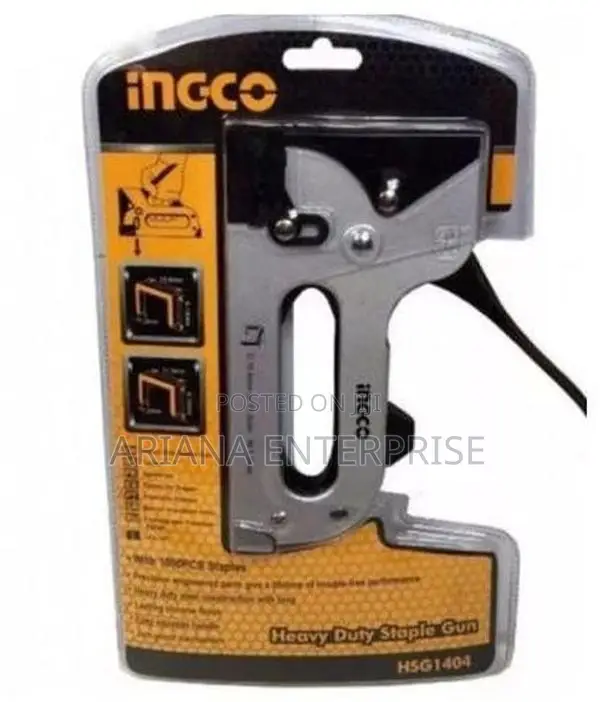 INGCO Heavy Duty Staple Gun HSG1404 - 1