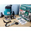 Total Electric Router 2200W with 12 Bits - 2
