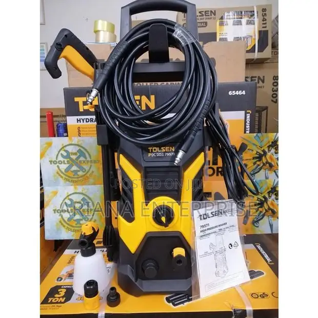 Tolsen High Pressure Washer 1800W, 1885 PSI - 1