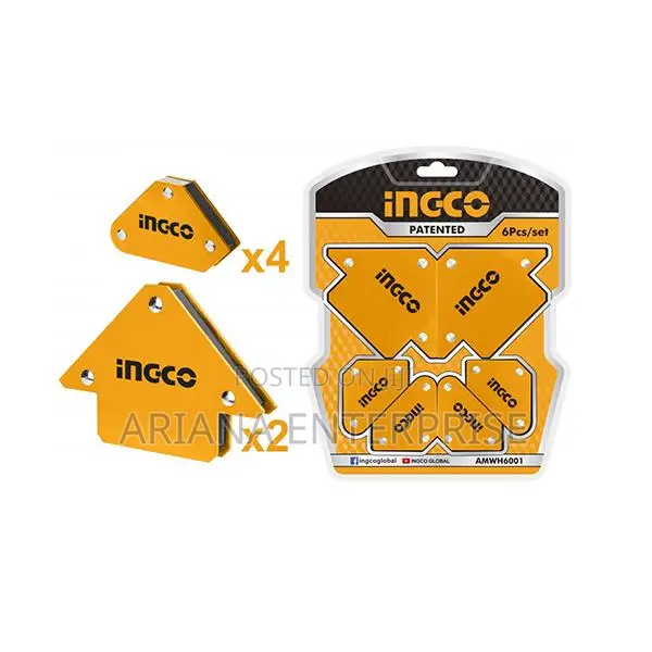 Ingco Magnetic Welding Holder Set 6Pcs - 1