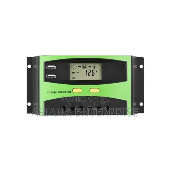 Solarmax 20A Digital Solar Charge Controller Dual USB - 1