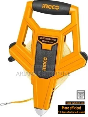 INGCO Fiberglass Measuring Tape 100m x 12.5mm