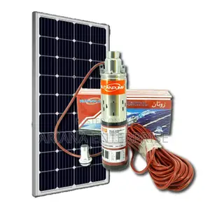 24V 250W Submersible DC Solar Water Pump Kit (50m Head)