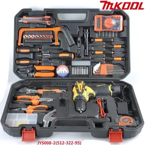12V Cordless Drill Set with 135-Piece Toolset