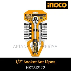Ingco 1/2" Drive 12-Piece Socket Set HKTS12122