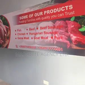 Butchery Stickers - Design, Print & Install