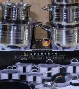 12pcs Edenburg Cookware Set - Brand New