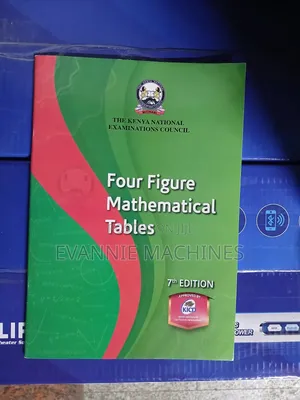 Mathematical Table 7th Edition
