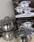 6pcs Edenburg Stainless Steel Cookware Set - 2
