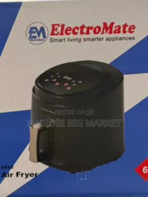 Electromate 6L Air Fryer - Brand New