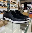Tommy Hilfiger Black Leather & Suede Casual Shoes - 2