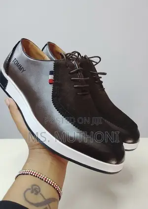 Tommy Hilfiger Casual Lace-Up Shoes - Brown