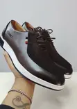 Tommy Hilfiger Casual Lace-Up Shoes - Brown - 1