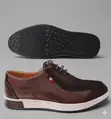 Tommy Hilfiger Casual Lace-Up Shoes - Brown - 2