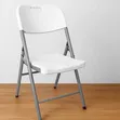 Foldable Chair (White) - 1