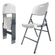 Foldable Chair (White) - 2