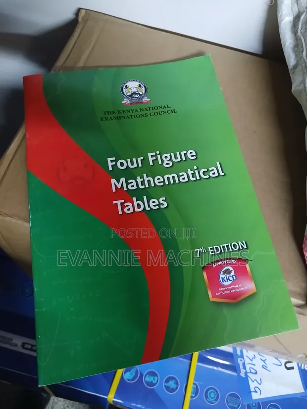 Mathematical Table - Logarithms, Trig Functions, Squares - 1