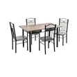 Modern Compact 4-Seater Dining Table - 1