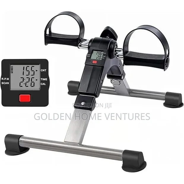 Folding Mini Exercise Bike Pedal Exerciser - 1