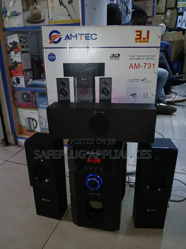 Amtec 731 Home Theatre System - Mpya Kabisa - 1