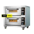 Brand New Twin Deck 4 Trays Commercial Oven - 2