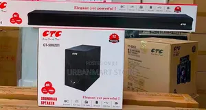 CTC CT-SB6201 Home Audio Soundbar with Wired Subwoofer